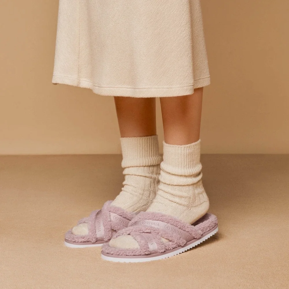 VIVAIA Round-Toe Espadrille‎ Mules | NWT - EU 38 / US 7-7.5 + FREE Slippers